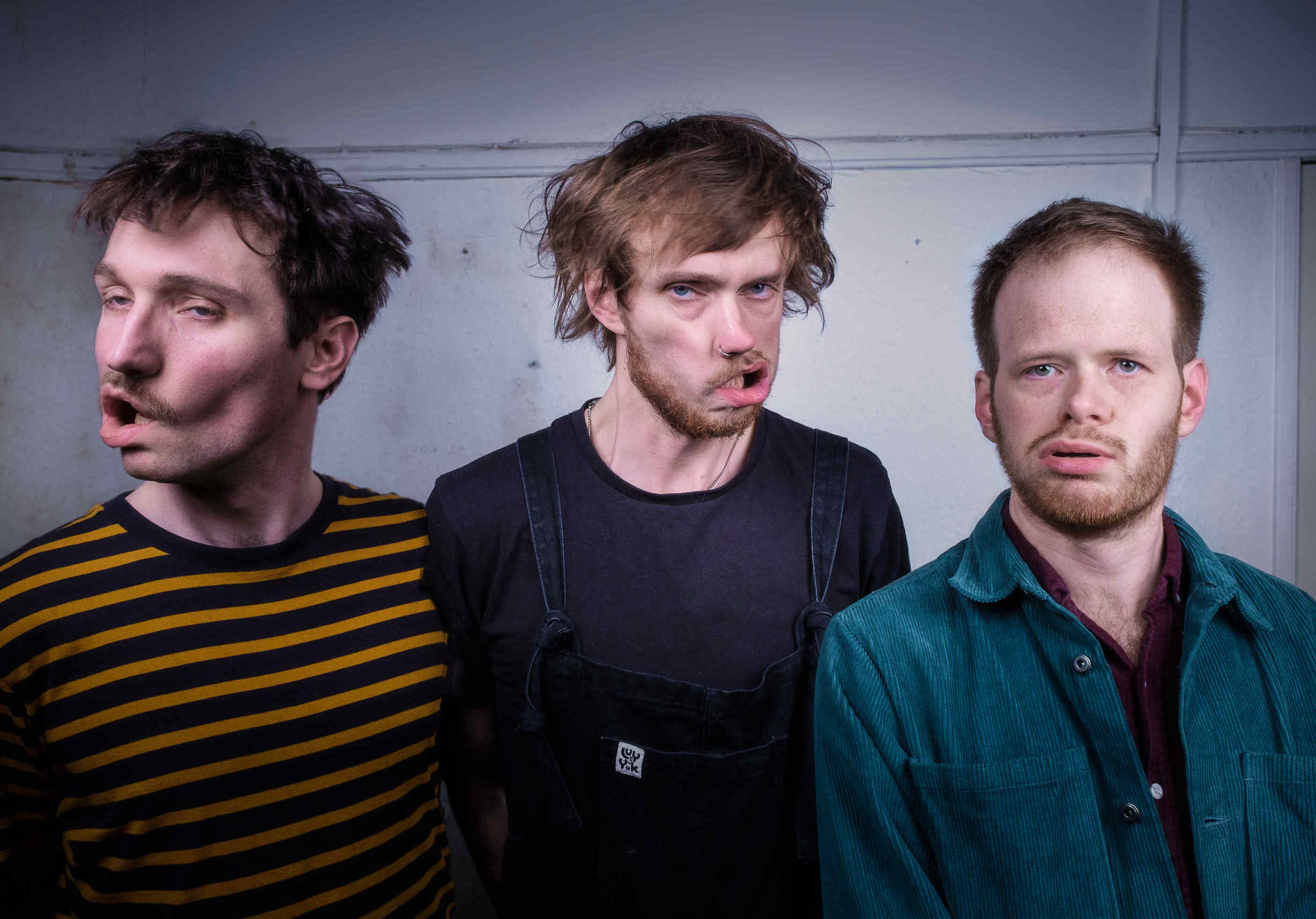A taupe press shot